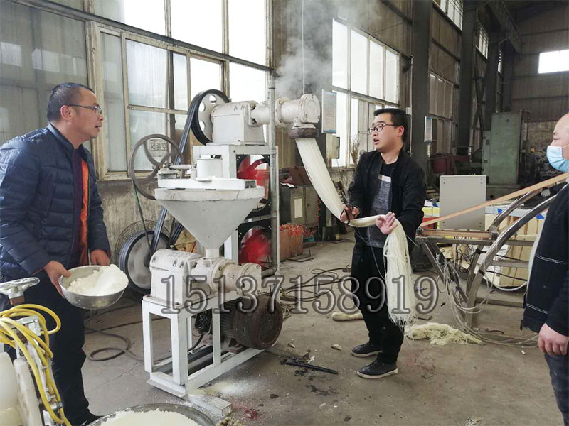 米線機試機現場 米線機試機現場