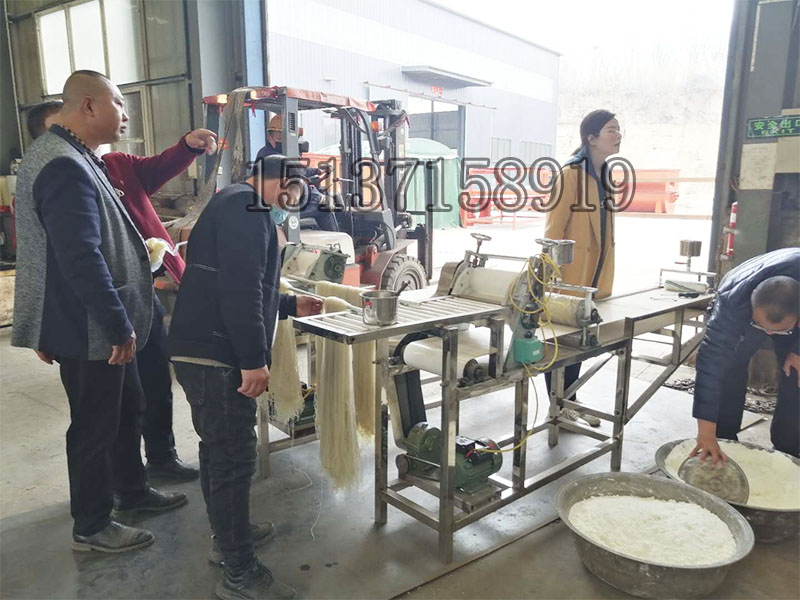 多功能米線機試機 多功能米線機試機